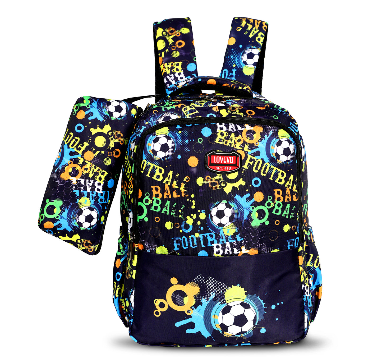 LOVEVO Kids School Backpack with Pencil Case for Boys & Girls Suitable for Casual Travel Sports and Gifts