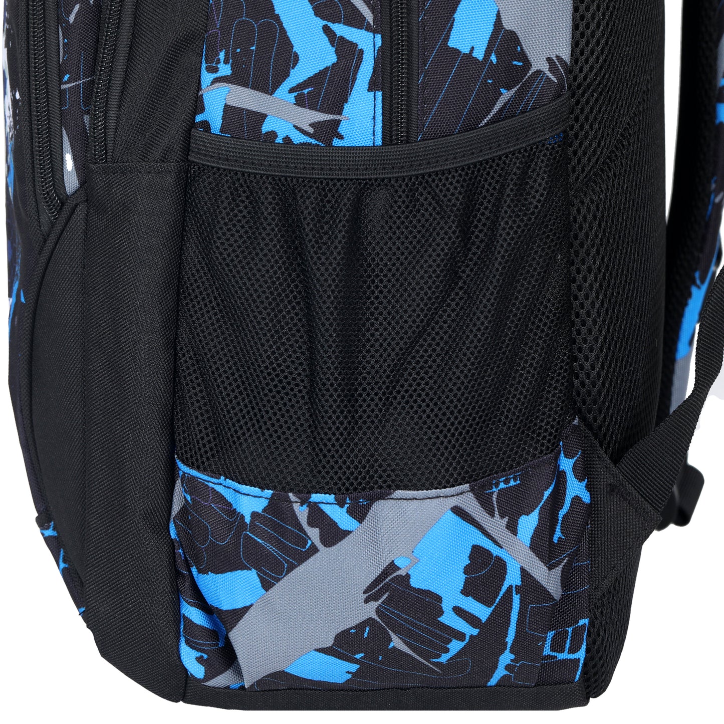 LOVEVO Football Print Backpack with USB for Young Boys Suitable for School College Travel Sport and Gifts