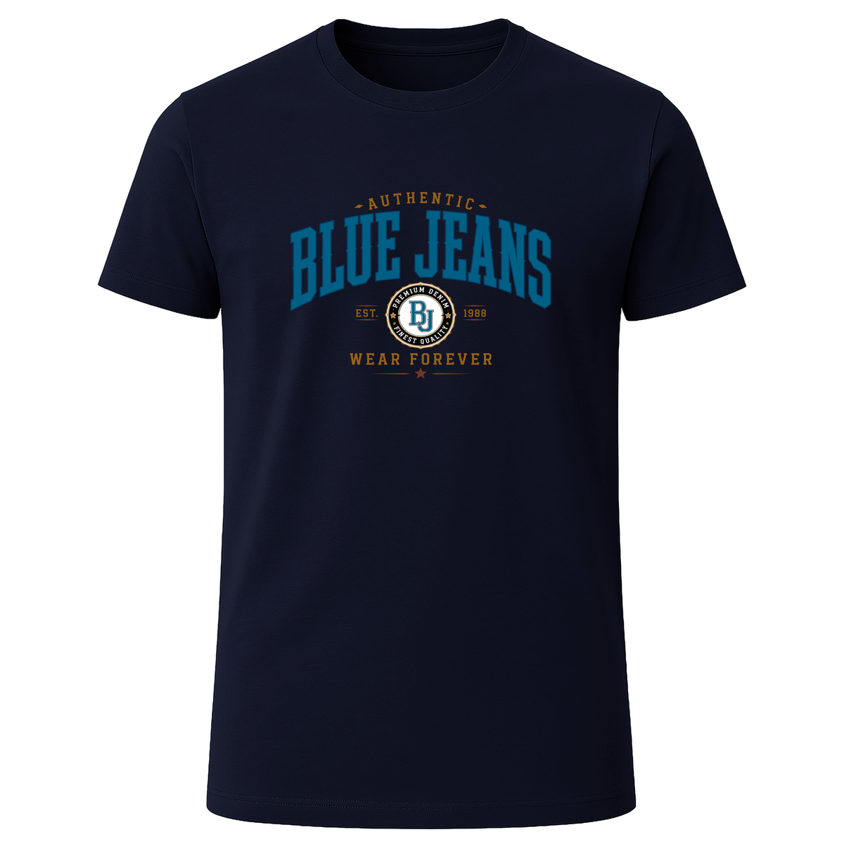 LOVEVO 3 Pack Graphic T-Shirts – Denim Collection