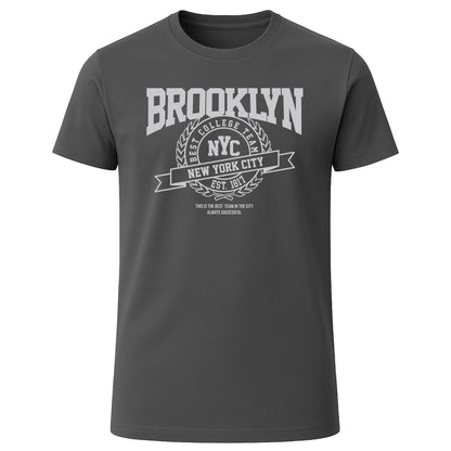 Grey T-shirt with “Brooklyn  NYC” print