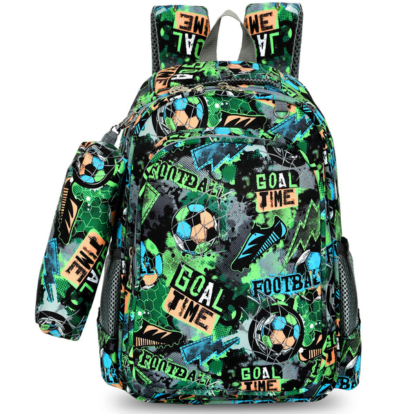 FOOTBALL BAG OLIVE -1