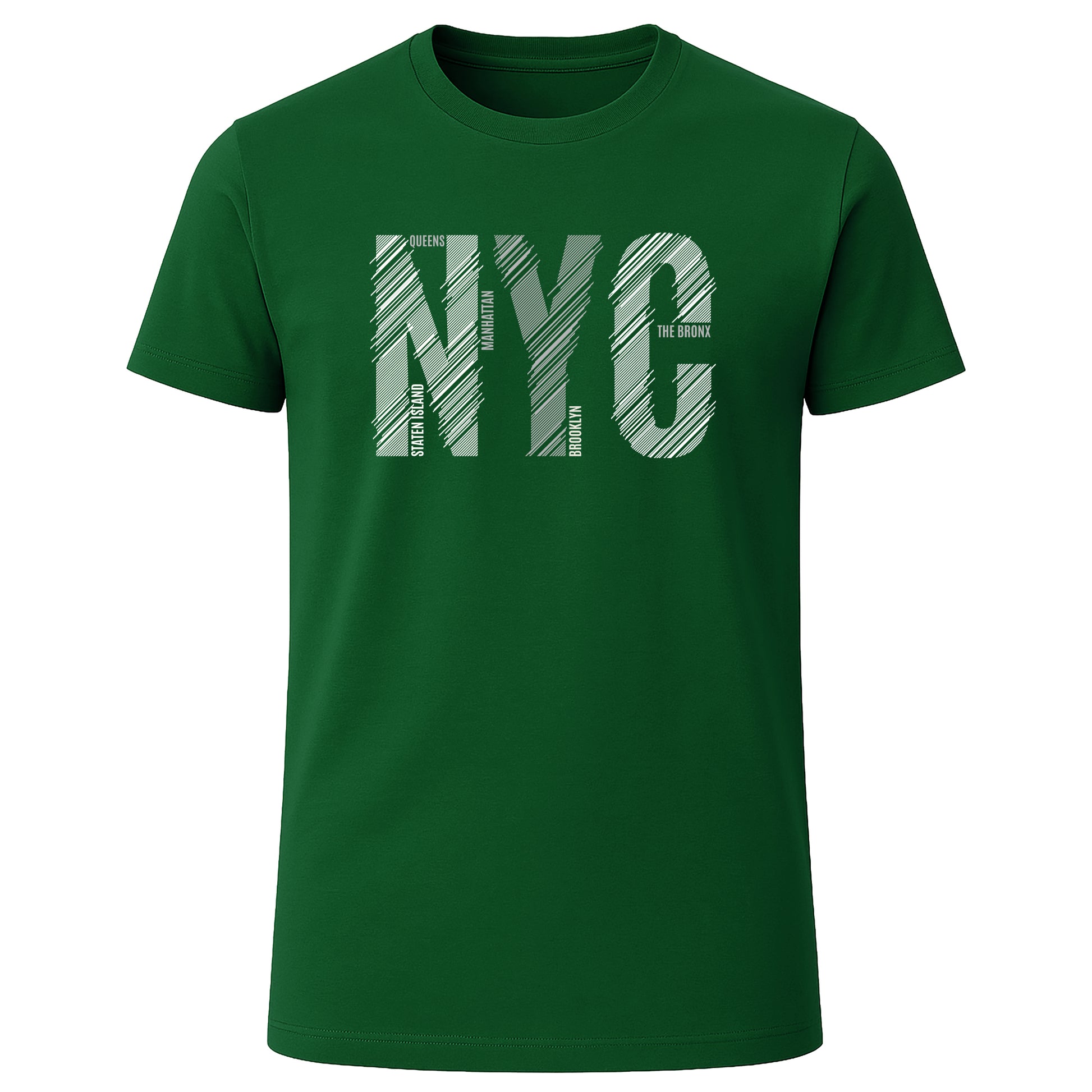 LOVEVO olive green graphic T-shirt with NYC  New York design ✅
