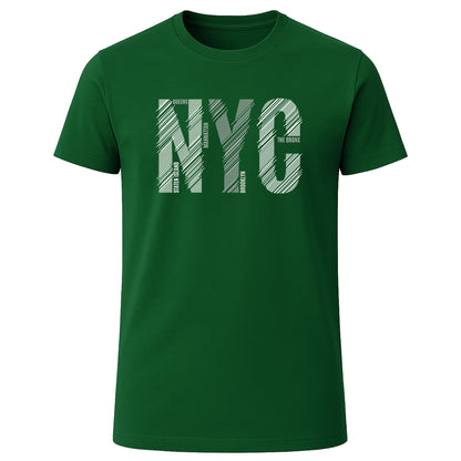 LOVEVO olive green graphic T-shirt with NYC  New York design ✅
